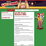 Unlimited Rides Pass for Sydney Luna Park (8th August) $35
