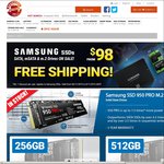 Samsung 850 EVO - 120GB/250GB/500GB/1TB/2TB - $98/ $129/ $235/ $449/ $929 Delivered@Shopping Express