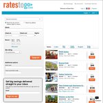 20% off Participating Hotels at RatesToGo.com