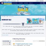 Royal Caribbean Boxing Day Sale - 9 Itineraries Ex SYD/BNE from $81/Day, Depart Jan/Feb