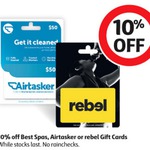 10% off Airtasker Gift Cards @ Coles