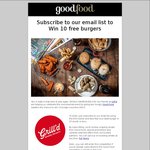 Win 10 Grill'd Burger Vouchers from Good Food