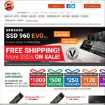 Shopping Express Preorder New Samsung 960 EVO 500GB $335 1TB $639 / 960 Pro 512GB $439, 1TB $825, 2TB $1649 with Free Delivery