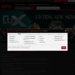 Hoyts LUX - 2 Tickets for $60 (+ $6 Booking Fee for Online Purchases)