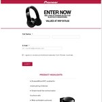 Win a Pair of Pioneer SE-MJ771BT Bluetooth Headphones Worth $179 from Pioneer