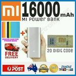 Xiaomi Mi Power Bank - 16000mAh (100% Original) - $38.50 Delivered with Case/Cover @ Twin Point eBay