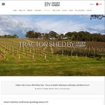 Tractor Shed Wine Sale. Shiraz from $65 Per Doz Plus Free Shipping