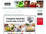 Sizzler - Complete Salad Bar Lunch Only $14.95 Including Drinks
