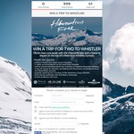 Win a 7N Trip for 2 to Whistler Worth $9,657 from SurfStitch