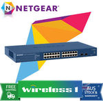 NetGear GS724Tv4 Prosafe 24 Port Gbit Smart Switch $169.15 Delivered @ Wireless1 eBay