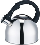 Wanderer Stainless Steel Whistling Kettle 2.5l $14.99 (Was $27.99) Great for Camping Free C&C @ BCF