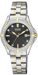 Citizen Ladies Two Tone Stainless Steel Eco-Drive Diamond Watch $181.25 @ Citizen Watches on eBay