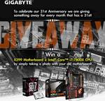 Win an AORUS X299 Gaming 7 Motherboard & i7-7800 CPU Bundle Worth $1,298 from Gigabyte