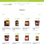 10% off All Mutant Products @ Nutrition Hut Australia + Free Shipping