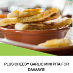 Free Cheesy Garlic Pita with Nando's WTF Meals