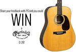 Win a "Martin D-28" Acoustic Guitar worth US$3,299 from Premier Guitars