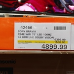 [VIC] Sony X94E 75" $4899.99 at Costco Moorabbin (Membership Required)