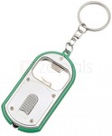 Mini LED Flashlight Bottle Opener Keychain 3-in-1 Key Ring USD $0.28 (Approx AUD $0.36) @ Zapals