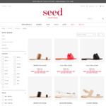 50% off Most Shoes ($25-$30) + Shipping @ Seed Heritage Outlet