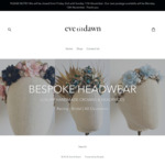 50% off Bespoke Custom Headpieces at Eve Til Dawn