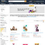 Buy One, Get 50% off The Lowest Priced Item on Select Pet Toys @ Amazon AU