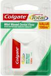 [Back-Order] Colgate Total Mint Waxed Dental Floss 100m $2.99 + Delivery (Free with Prime / $49 Spend) @ Amazon AU