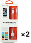 50% off 2x Lightning Data Charger 1m Cable for iPhone $7.99 + $5 Delivery @ Good Esonic eBay