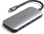 VAVA USB-C/HDMI/Ethernet/PD Laptop Hub $45, RAVPower Wireless Media Share Filehub/Powerbank $45 +Post (Free $49+/Prime) @ Amazon