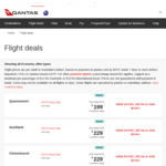 Qantas to NZ O/W Click Frenzy: SYD/MEL to Auckland $219/ $229 / Christchurch $219/ $229 / Queenstown $279/ $199 and More