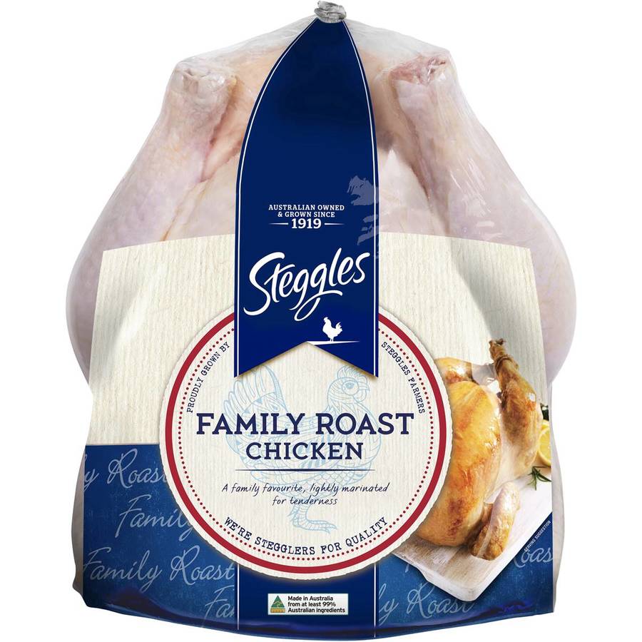 Steggles Whole Roast Chicken 3 Per kg Woolworths OzBargain