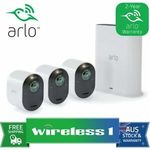 Arlo Ultra 4K Security System VMS5340 - 3 Cameras $992.97 Delivered @ Wireless 1 eBay
