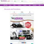 Win a 12 Volt Ride-On BMW Inspired X5 Car from Toy Universe