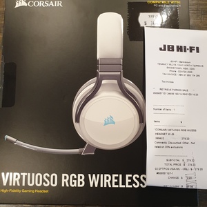 Corsair Virtuoso RGB Wireless Headset 279.20 Was 349 in Store