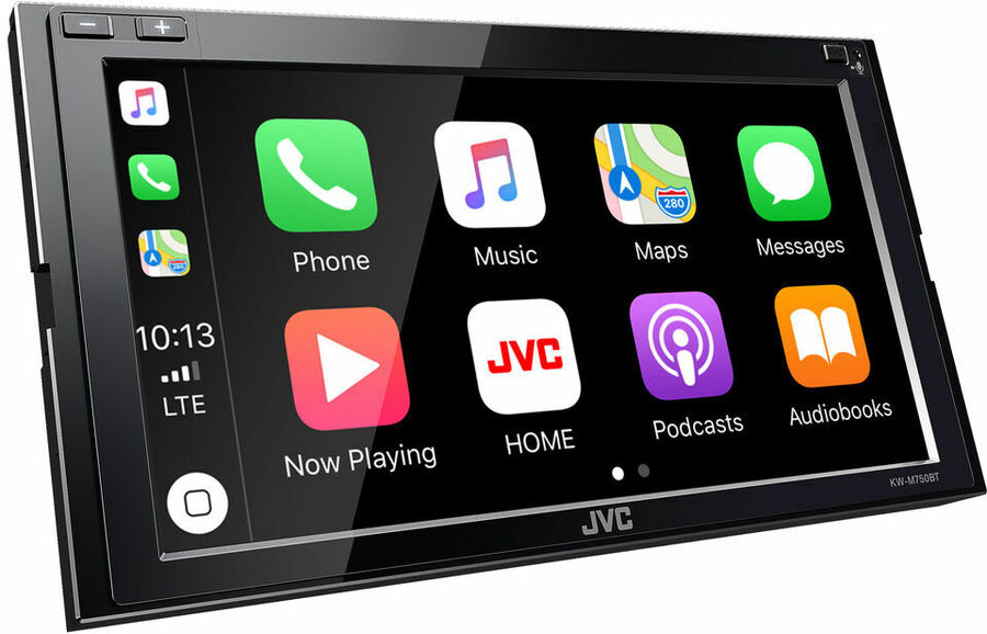 JVC KWM750BT Double DIN Head Unit - Apple Carplay/Android Auto $294