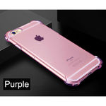 Purple Shockproof Gel Case Cover for iPhone $0.87 Delivered @ Warehouse4all via eBay