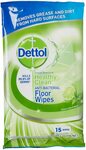 Dettol Anti-Bacterial Floor Wipes Lime & Mint Household Disinfectant (Count of 15) $5.99 ($0 Prime/ $39 Shipped) @ Amazon AU