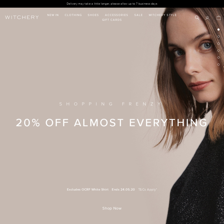 WITCHERY 20% off Almost Everything Including Sale + Free Shipping over ...