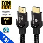Proxima Direct  8K HDMI 2.1 Cable 1M at $13.59 + Delivery ($0 with Prime/ $39 Spend) @ Profits via Amazon AU