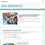 CSIRO’s Science Magazine for Kids Double Helix Subscription - 1 Year $52 (Was $65), 2 Years $100 (Was $120)