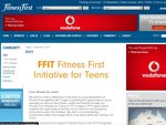 Fitness First - Fitness First Initiative for Teens (FFIT) - Free Fitness for Teens