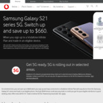 [Pre Order] Bonus $500 Credit with Trade in Towards Galaxy S21 Series on Vodafone Infinite Plans