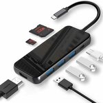 TEBCTW USB-C 7-in-1 Hub $28.54  + Delivery ($0 with Prime/ $39 Spend) @ TEBCTW Amazon AU
