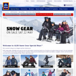 Ski Jackets $59.99, Ski Pants $49.99 + More Skiing Clothing & Accessories @ ALDI