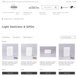 30% off Light Switches 1, 2 Gang Architrave, 3, 4, 5, 6 Gang From $2.76 Each + $9.95 Shipping @ Lectory