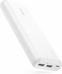 Anker 20000mAh Portable Charger Powercore 20100 (White) - $49.30 Delivered @Amazon AU