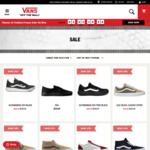 Up to 70% off Vans Shoes and Apparel @ Vans