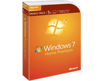 MS Windows 7 Home Prem Upgrade DVD Family Pack 3 User - $148.00