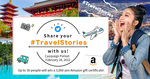 Win 1 of 30 Amazon Gift Cards from Cool Japan Videos (Twitter Campaign #TravelStories)