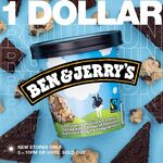 [VIC, NSW] Ben & Jerry's Ice Cream 485ml Tub $1 Delivered (Selected Locations Only) @ Send App