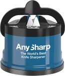 AnySharp Knife Sharpener (Blue Colour Only) $10 + Delivery ($0 with Prime/ $39 Spend) @ Amazon AU